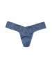 Supima® Cotton Low Rise Thong Washed Indigo Blue Sale sold by Hanky Panky