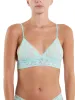 Signature Lace® Padded Triangle Bralette Pistachio Sale sold by Hanky Panky