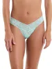 Signature Lace® Low Rise Thong Pistachio sold by Hanky Panky