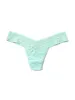 Signature Lace® Low Rise Thong Pistachio sold by Hanky Panky