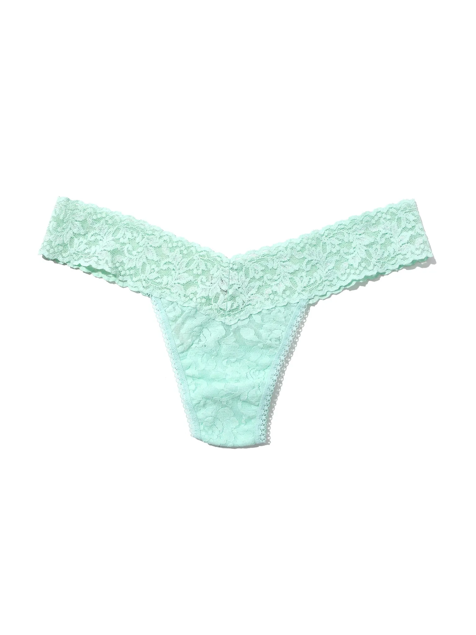 4911® Signature Lace® Low Rise Thong Pistachio sold by Hanky Panky product image thumbnail 4