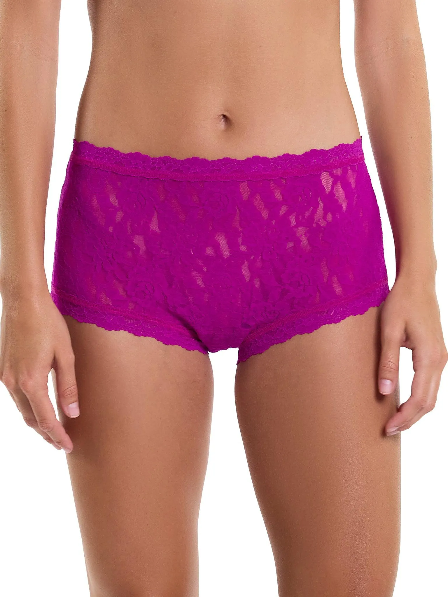 Signature Lace® High Rise Boyshort Countess Pink Sale sold by Hanky Panky