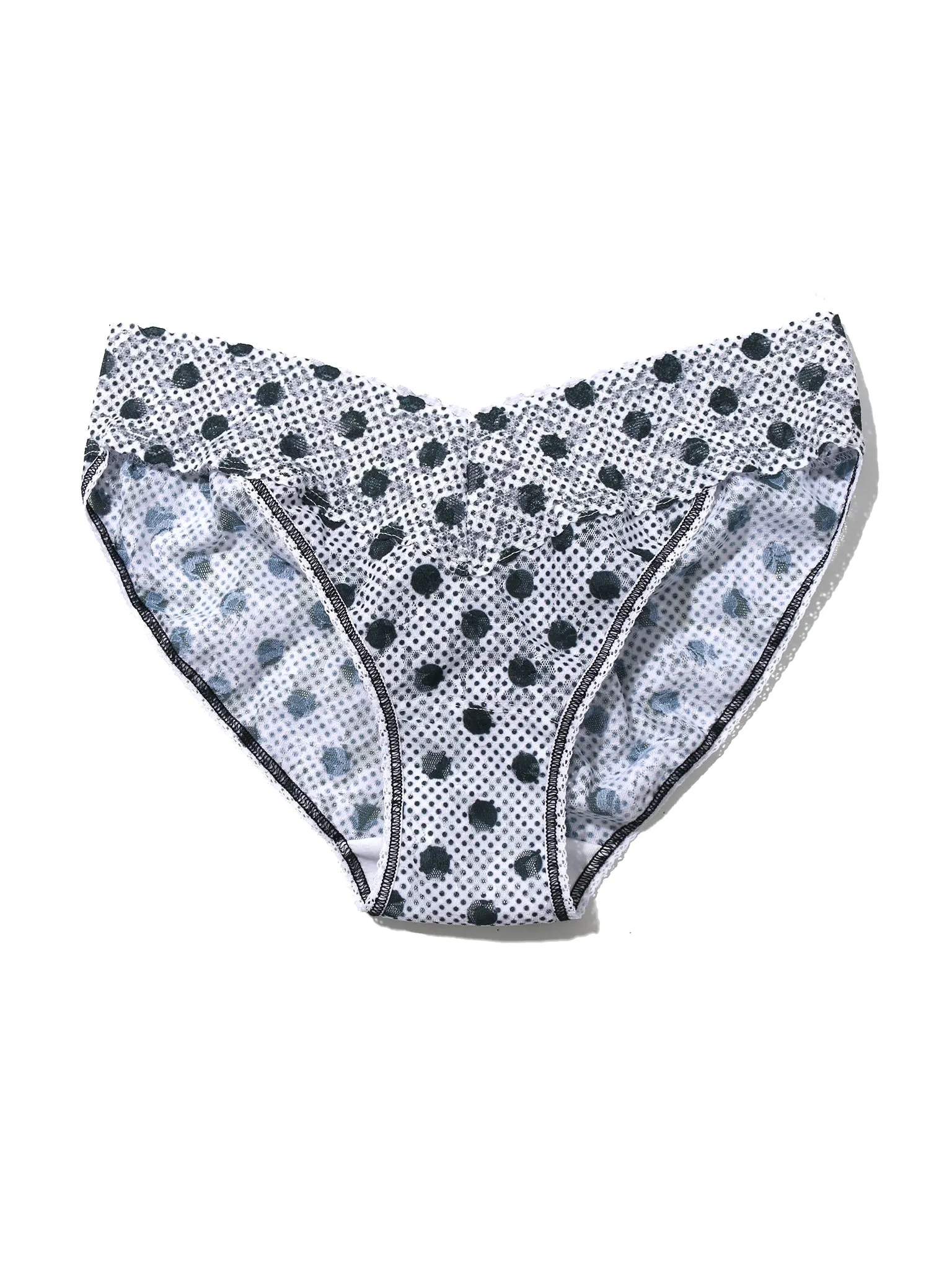 Printed Signature Lace® V-Kini Pinpoint Sale sold by Hanky Panky product image thumbnail 3