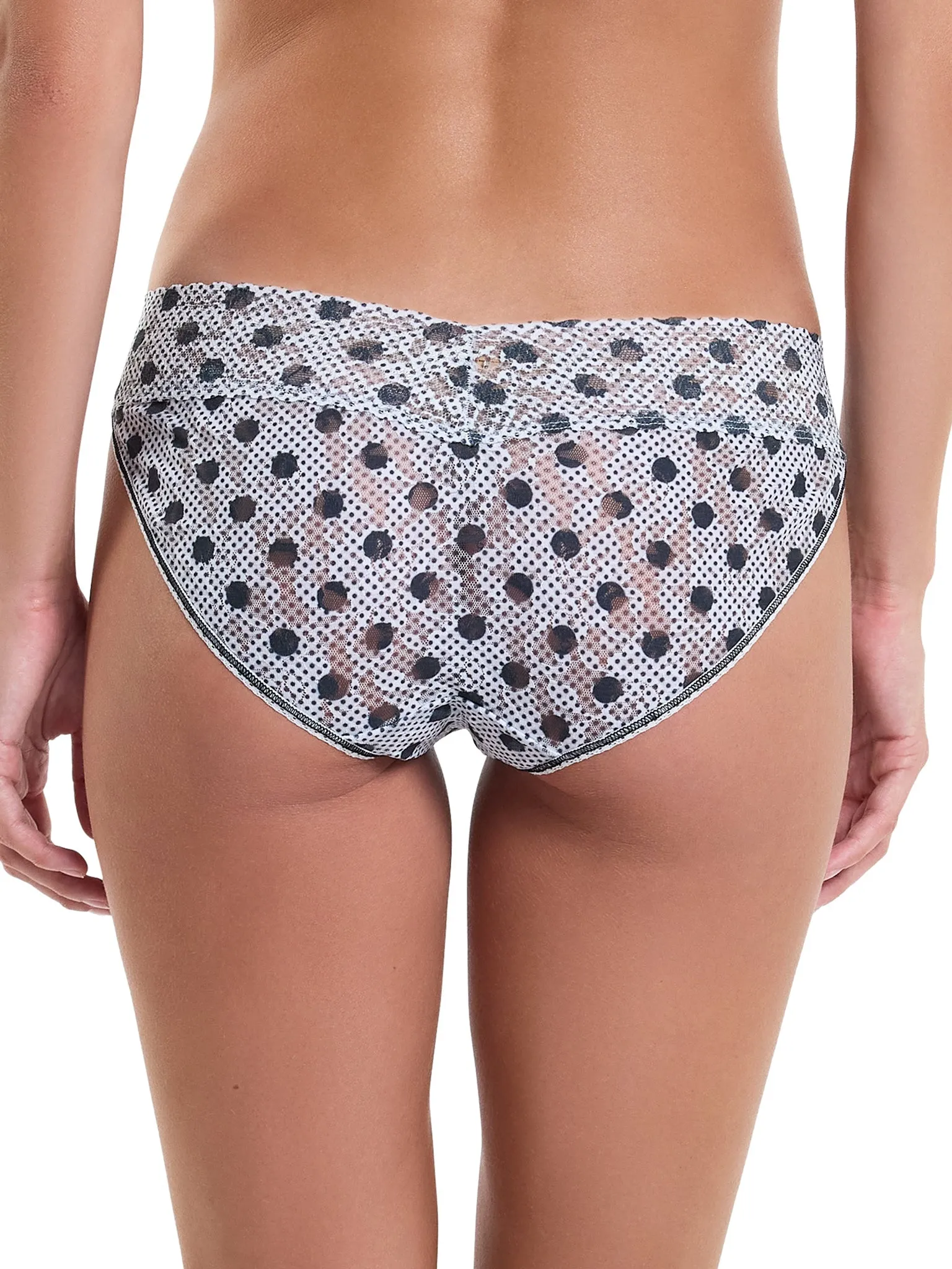 Printed Signature Lace® V-Kini Pinpoint Sale sold by Hanky Panky product image thumbnail 2
