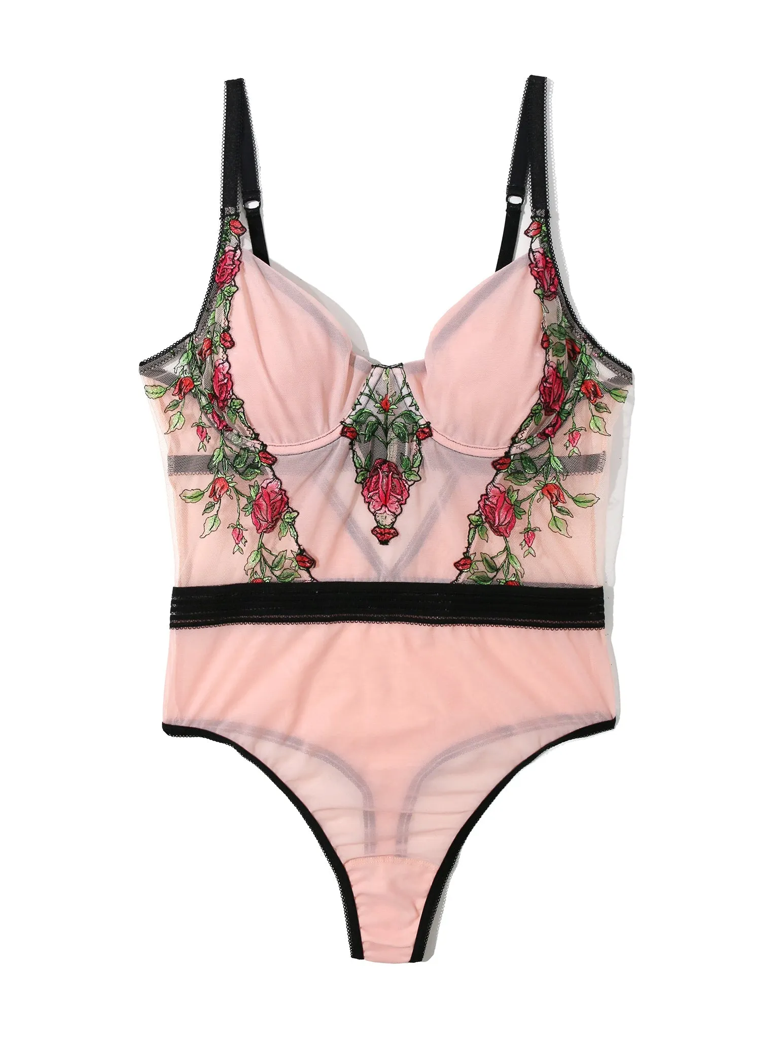 Kiss From A Rose Underwire Bodysuit Kiss From A Rose Sale sold by Hanky Panky product image thumbnail 4