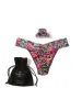 France Luxe Clip and Original Rise Thong Celebration Black sold by Hanky Panky