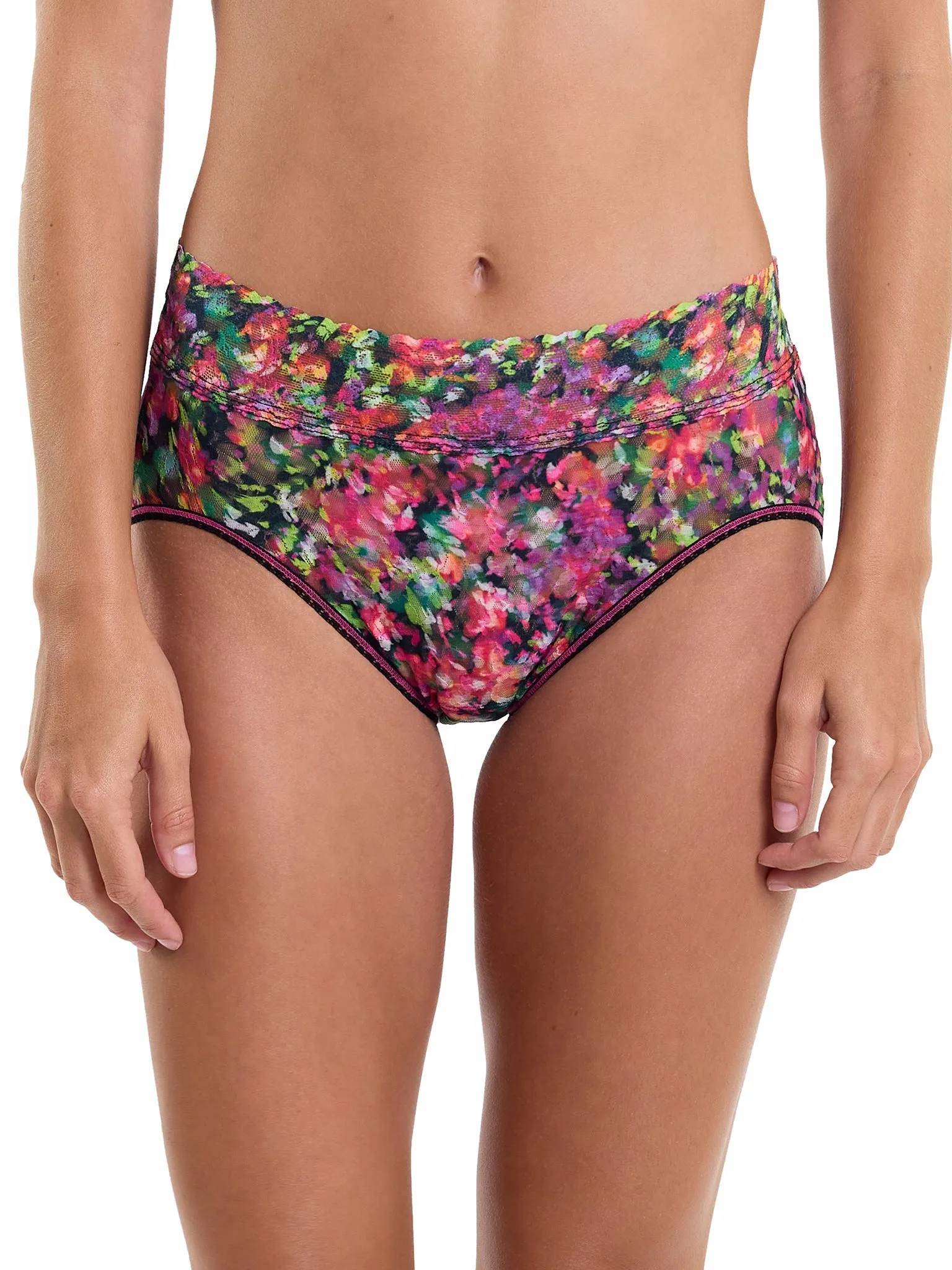 Printed Signature Lace® French Brief Celebration Sale sold by Hanky Panky
