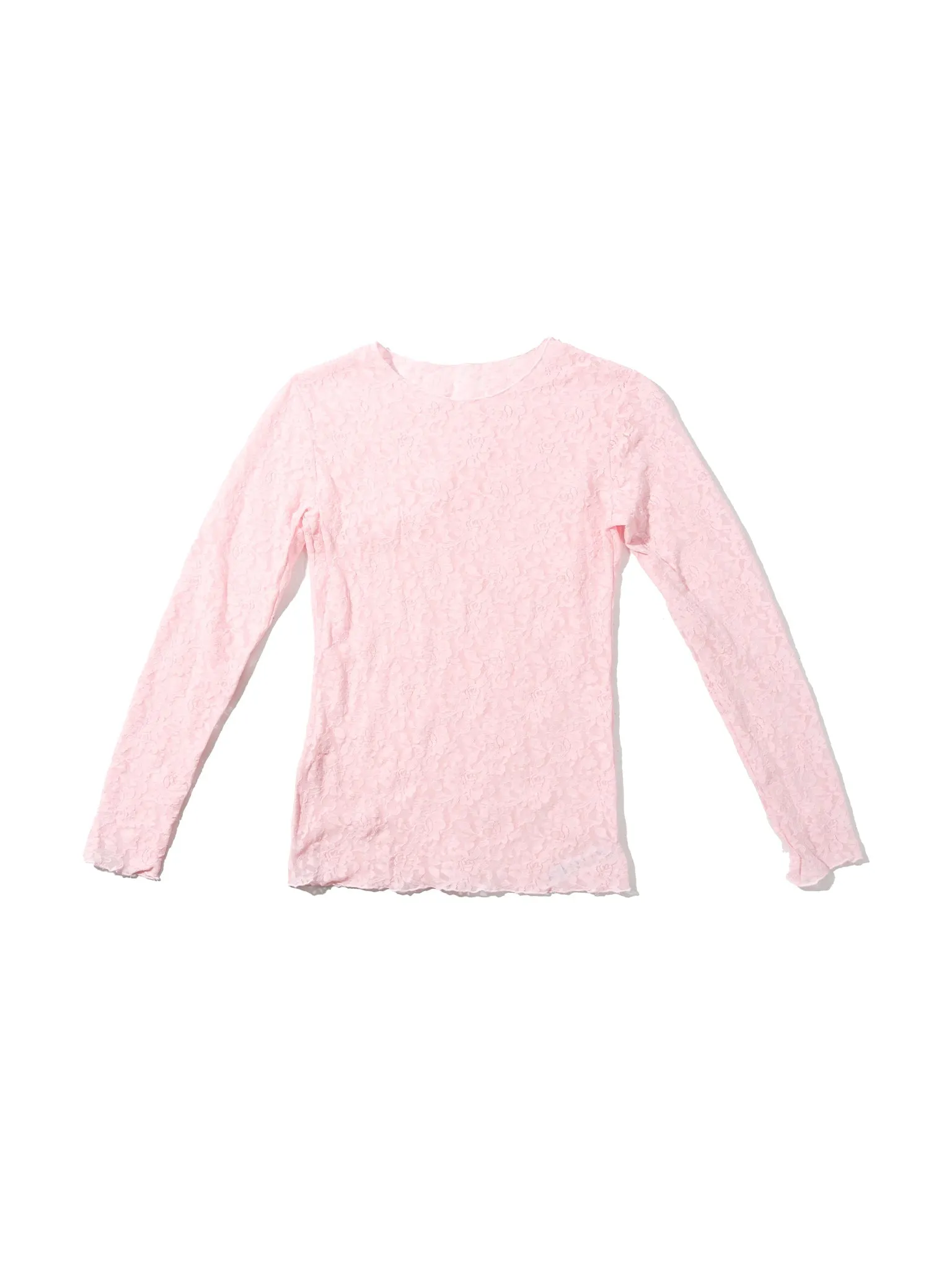 Signature Lace Long Sleeve Top Bliss Pink sold by Hanky Panky product image thumbnail 2