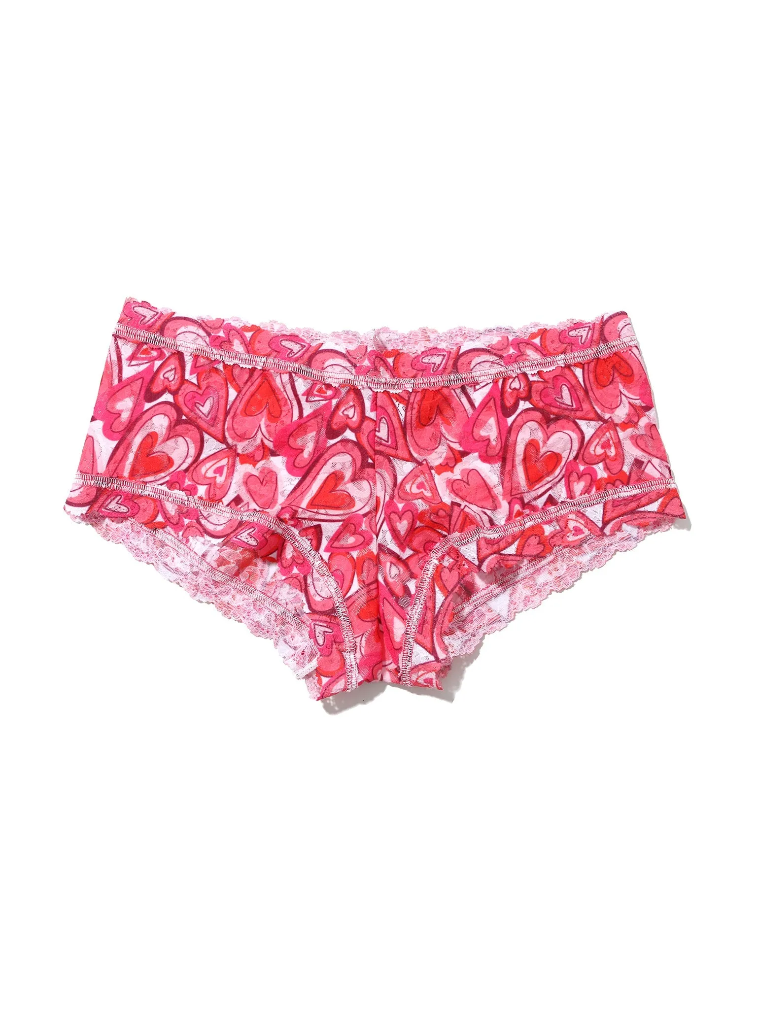 Printed Signature Lace® Boyshort Lots Of Love Sale sold by Hanky Panky product image thumbnail 3