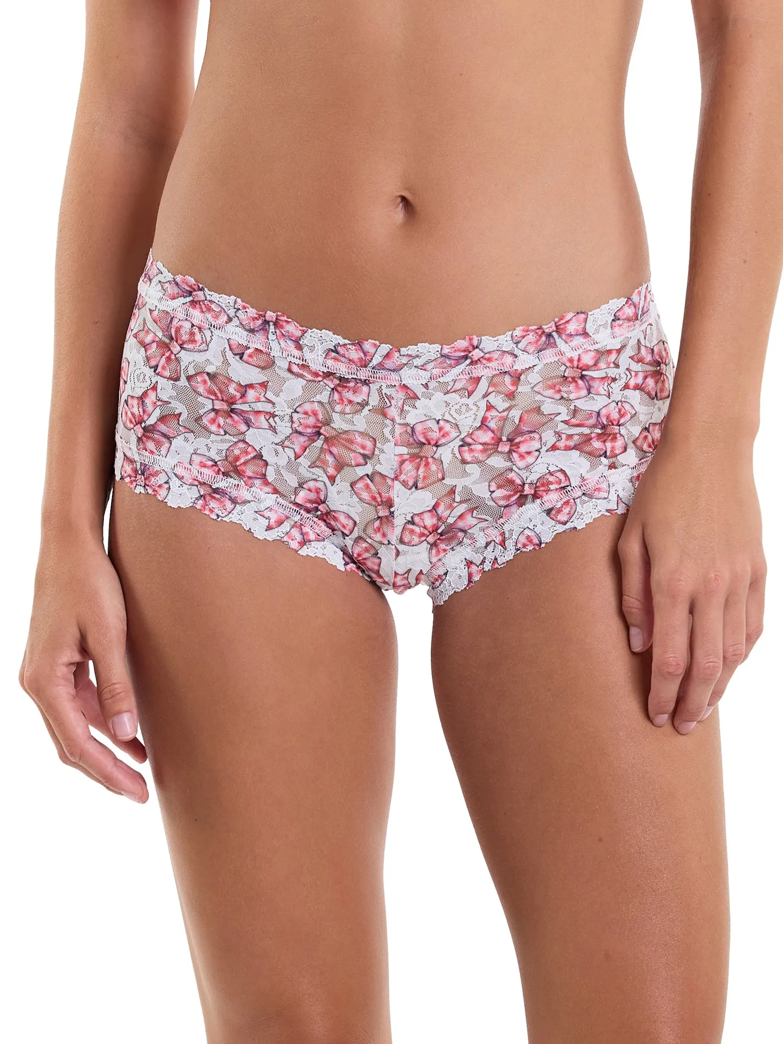 Printed Signature Lace® Boyshort Gifted Sale sold by Hanky Panky