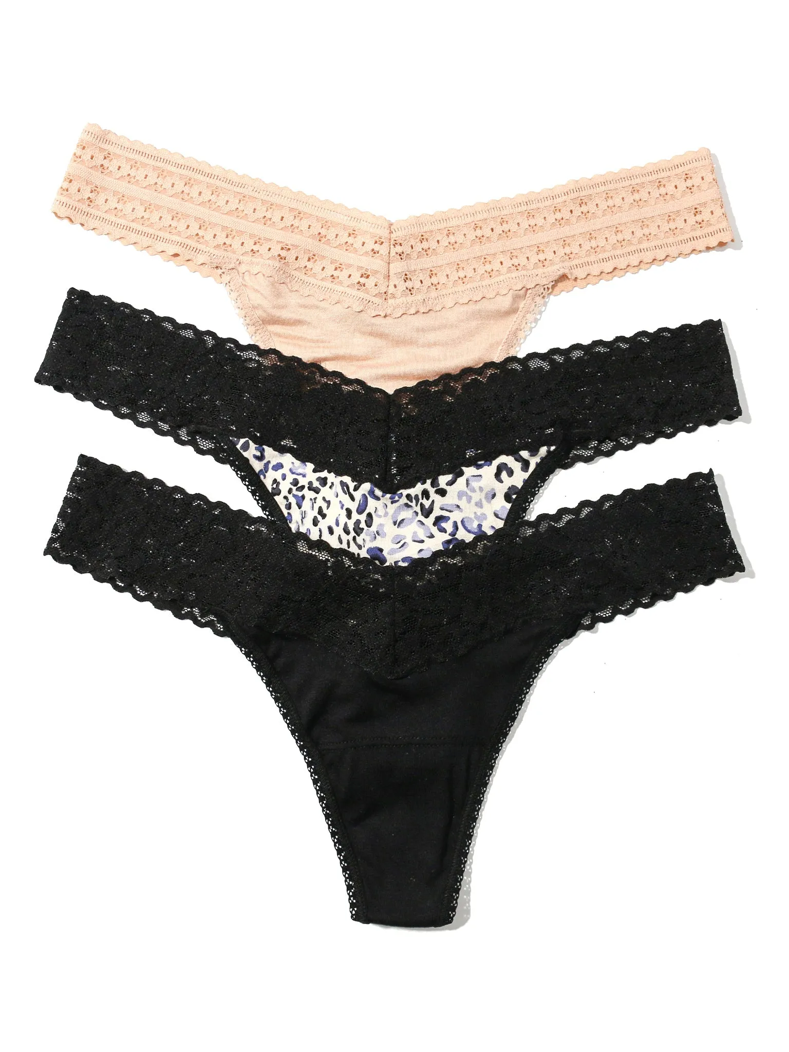 DreamEase® Original Rise Thong 3 Pack sold by Hanky Panky