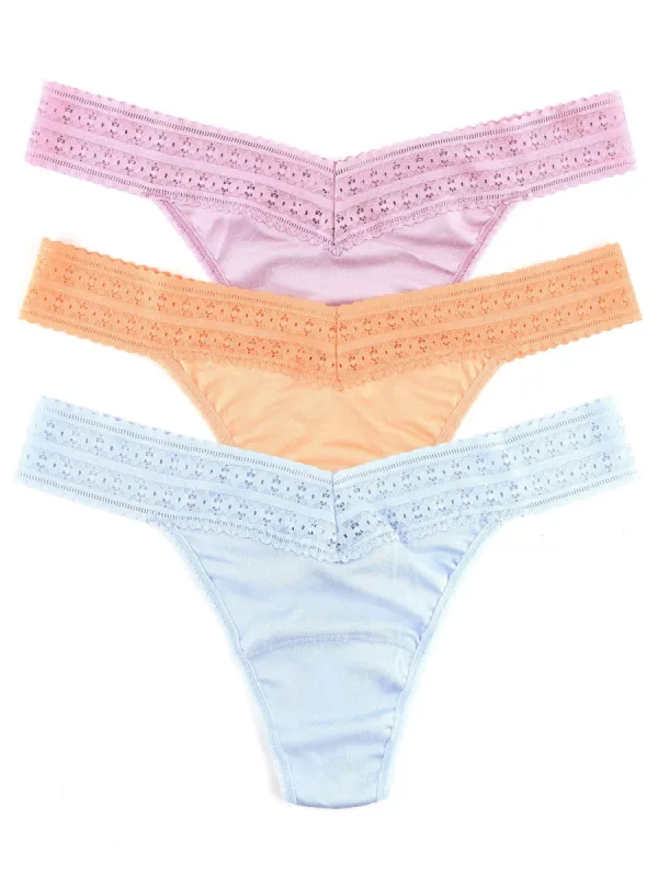 DreamEase® Original Rise Thong 3 Pack sold by Hanky Panky