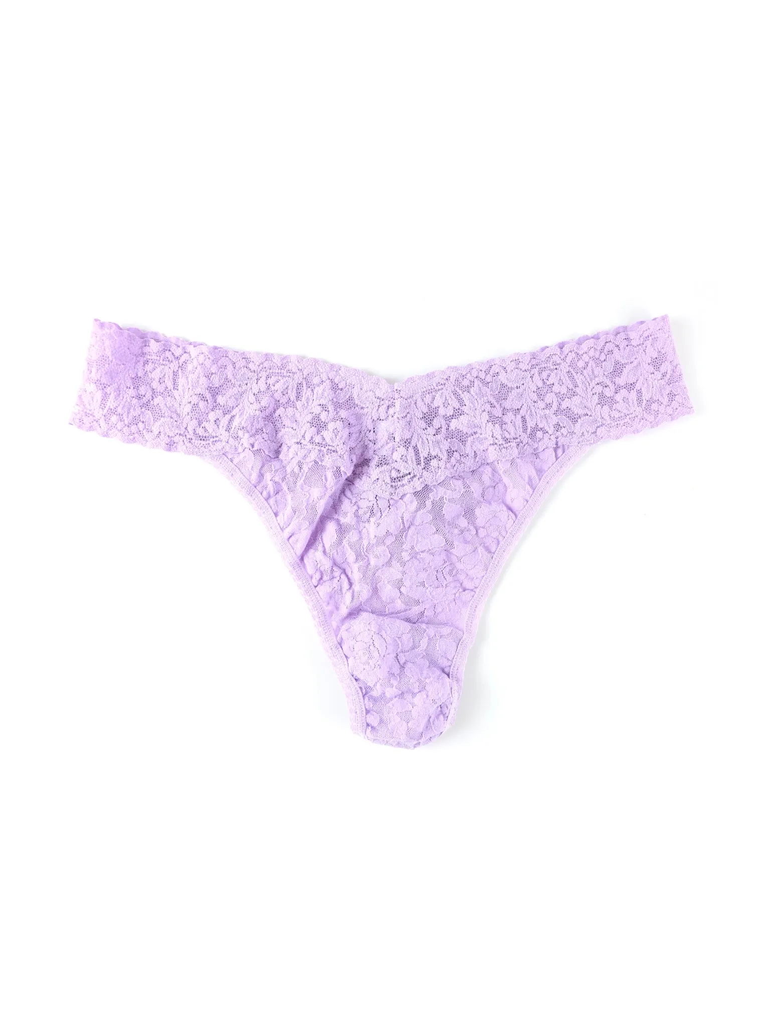 Signature Lace Original Rise Thong Cool Lavender Purple Sale sold by Hanky Panky