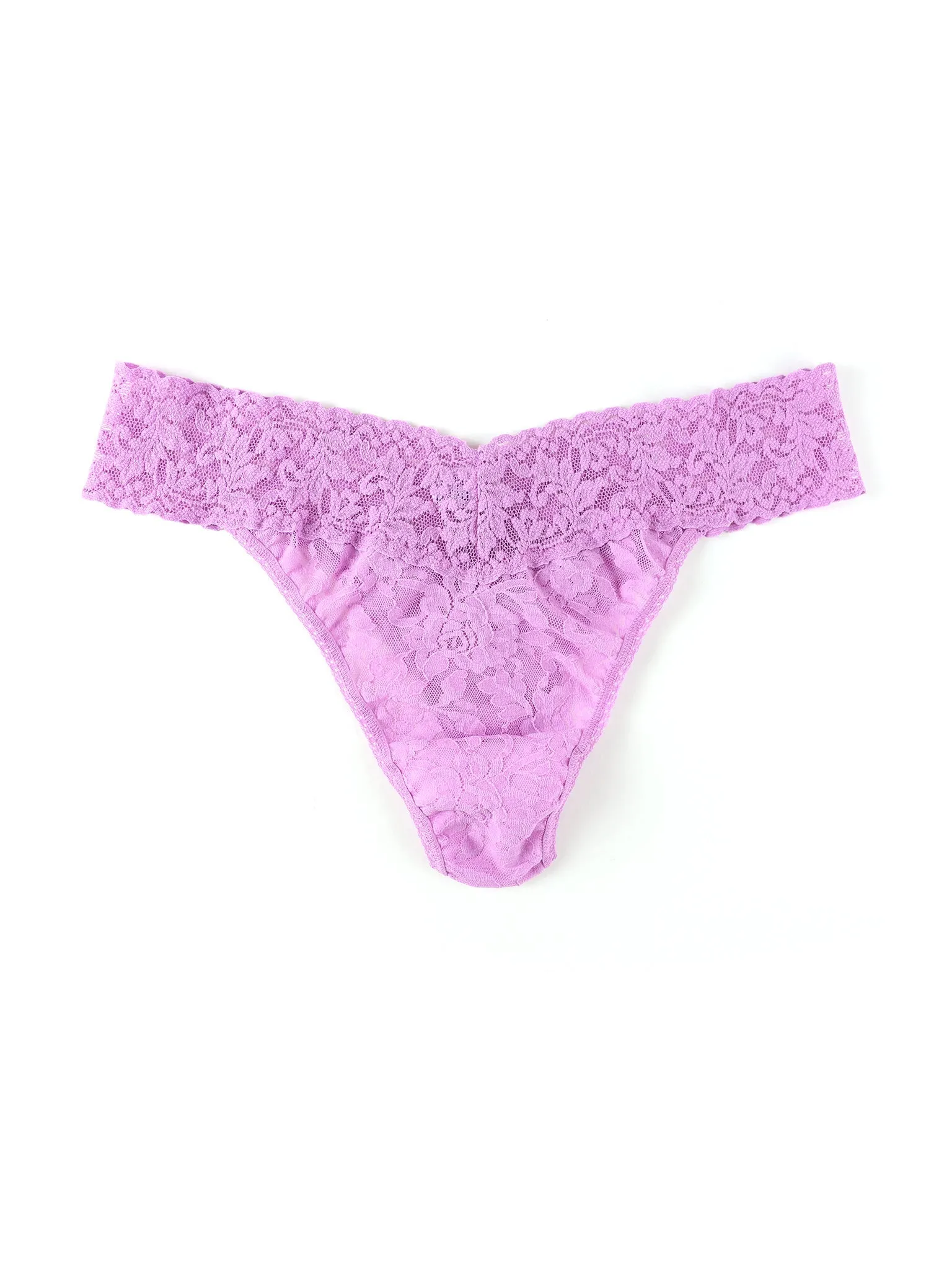 Signature Lace Original Rise Thong Viola Purple Sale sold by Hanky Panky product image thumbnail 2