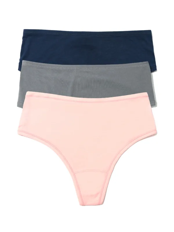 PlayStretch™ High Rise Thong 3 Pack Black Friday Sale sold by Hanky Panky