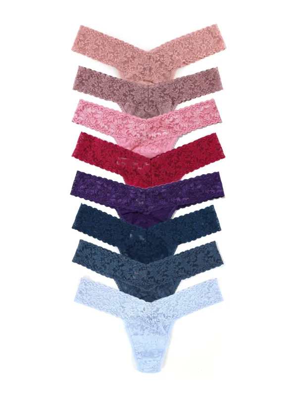 Signature Lace Low Rise 8 Pack sold by Hanky Panky