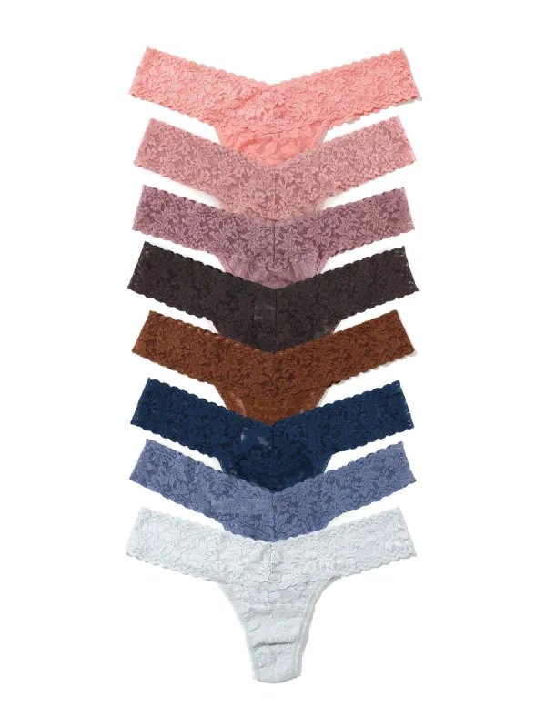 Signature Lace Low Rise 8 Pack sold by Hanky Panky