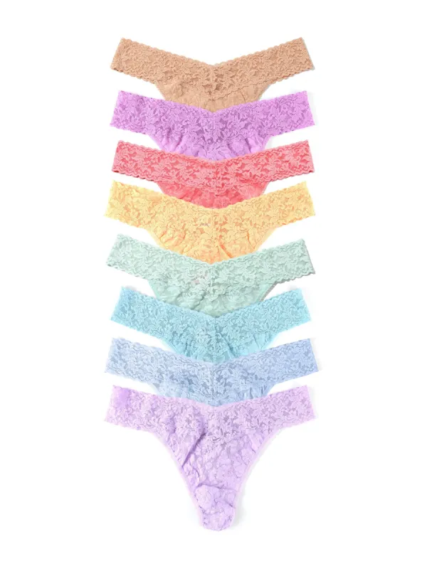 Signature Lace Original Rise Thong 8 Pack sold by Hanky Panky