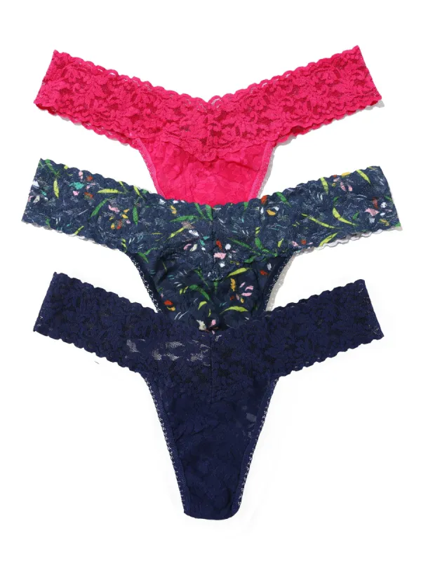 Signature Lace Low Rise 3 Pack sold by Hanky Panky