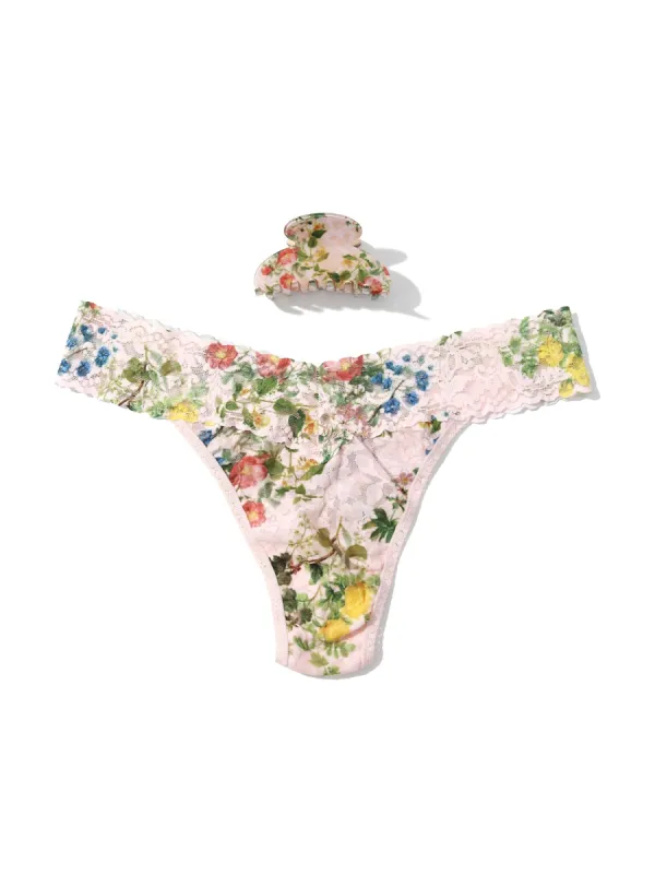 France Luxe Clip and Original Rise Thong Overjoyed sold by Hanky Panky