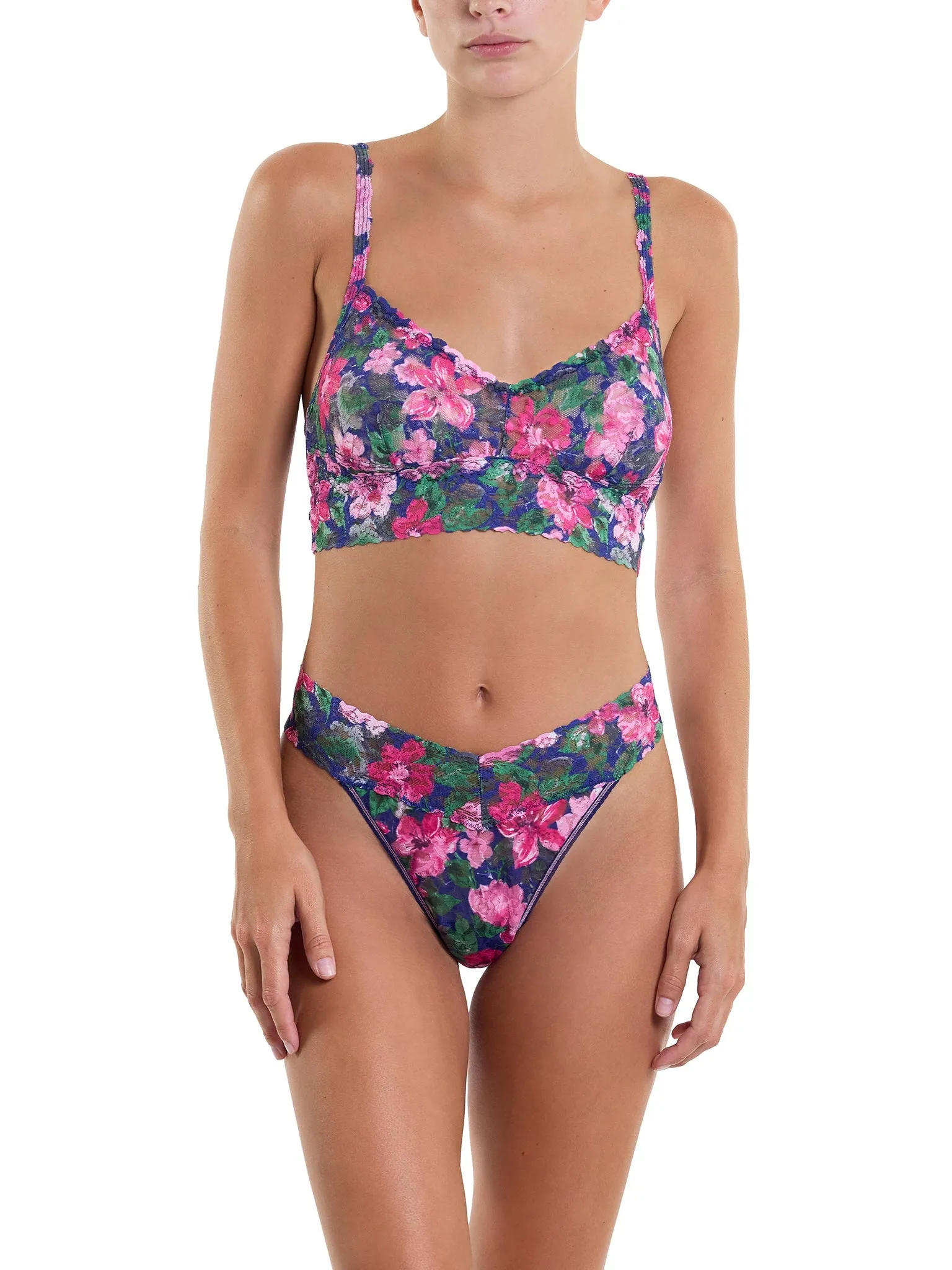 Printed Signature Lace® Original Rise Thong Tis' The Season Sale sold by Hanky Panky product image thumbnail 4