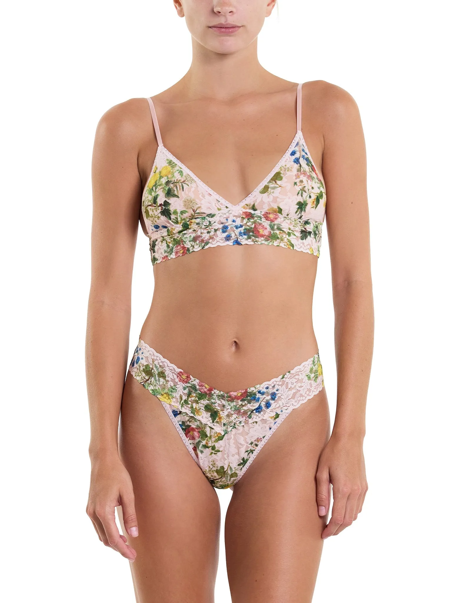 Printed Signature Lace® Original Rise Thong Overjoyed Sale sold by Hanky Panky product image thumbnail 4