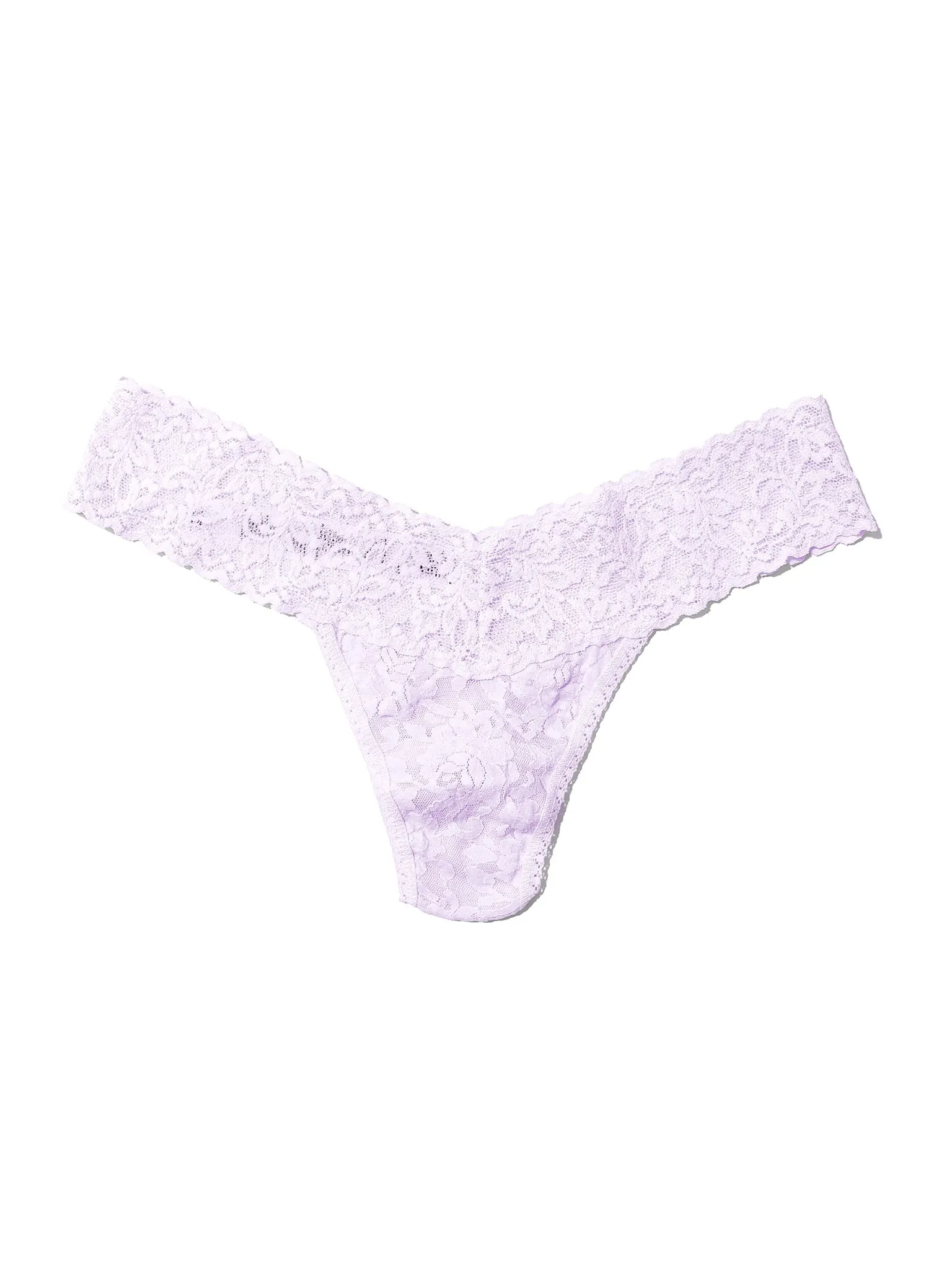 Signature Lace® Low Rise Thong Lovely Lilac Sale sold by Hanky Panky product image thumbnail 4