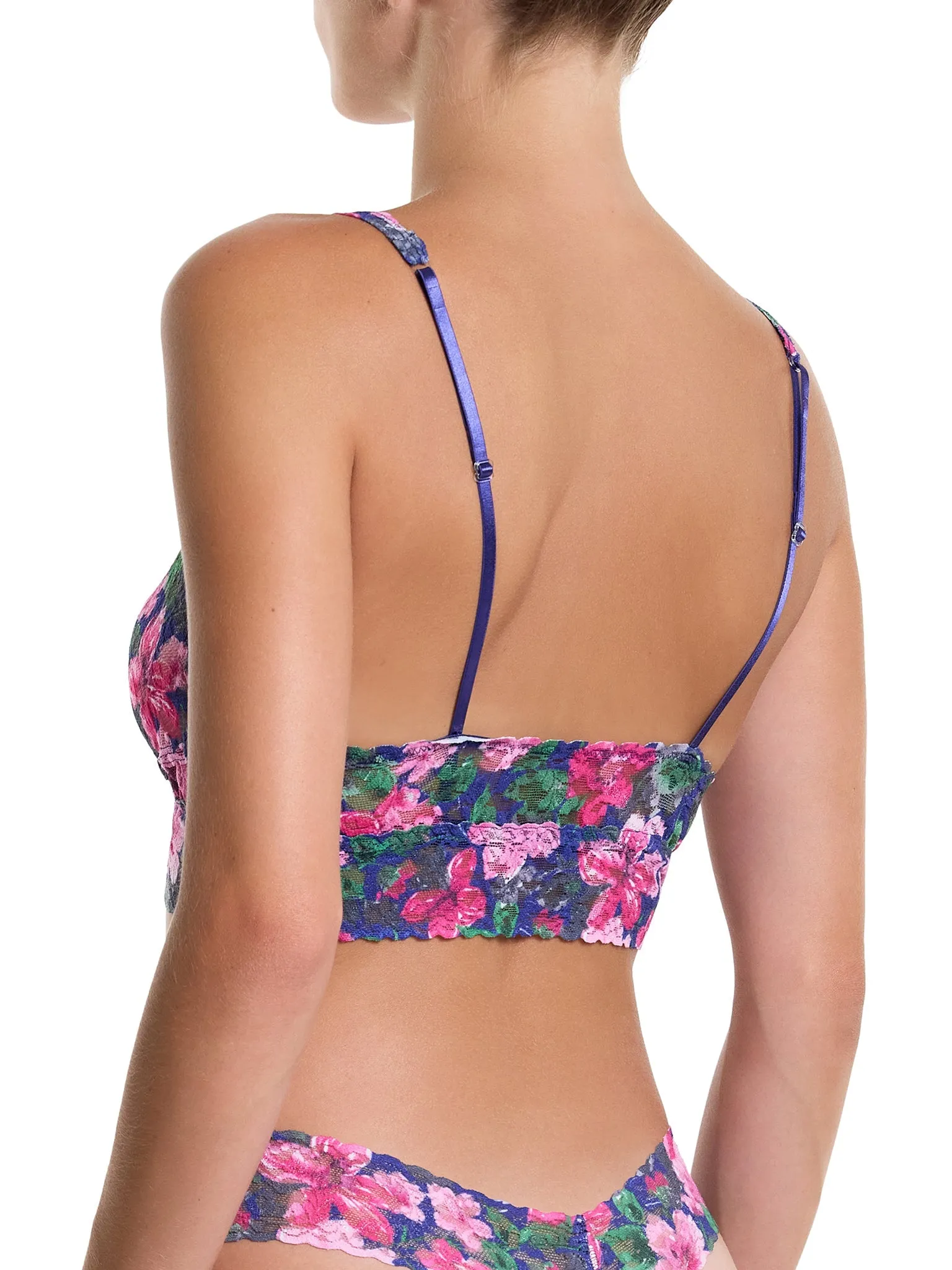 Printed V-Neck Retro Lace Bralette Tis' The Season Sale sold by Hanky Panky product image thumbnail 2