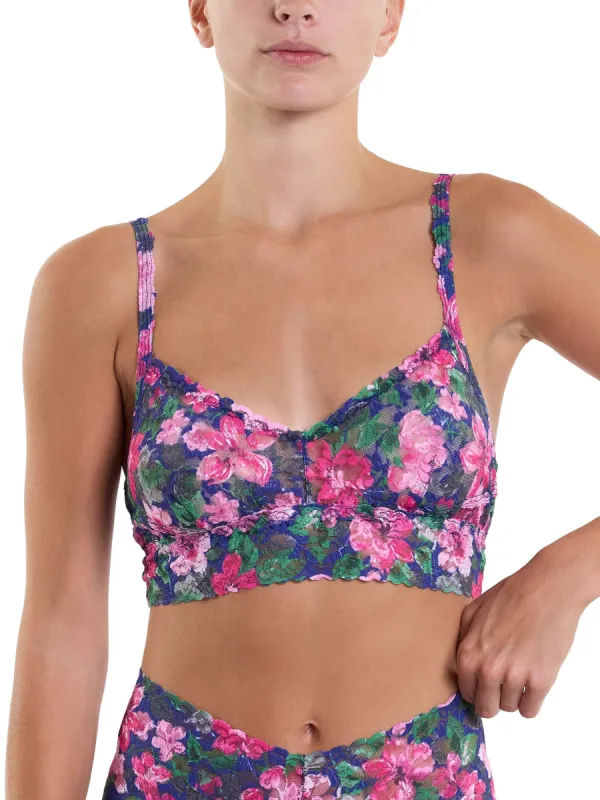 Printed V-Neck Retro Lace Bralette Tis' The Season Sale sold by Hanky Panky