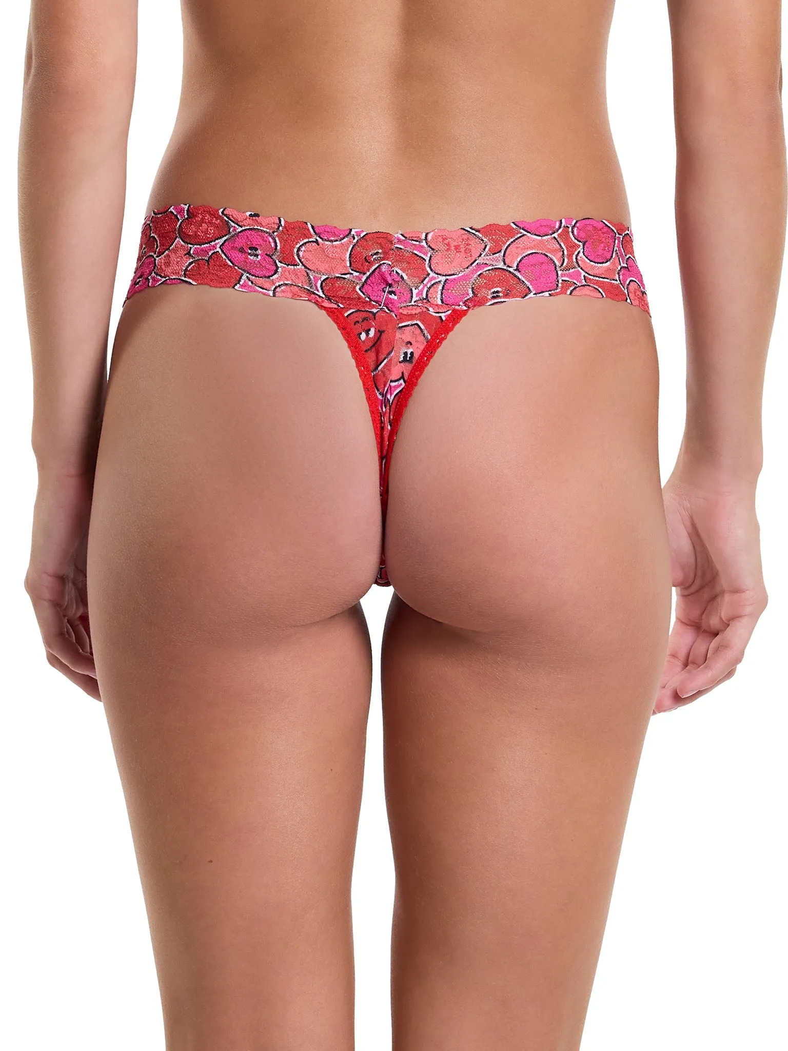 Signature Lace Low Rise Thong And Saxx Super Soft Vibe Boxer Brief Whole Lotta Love sold by Hanky Panky product image thumbnail 3