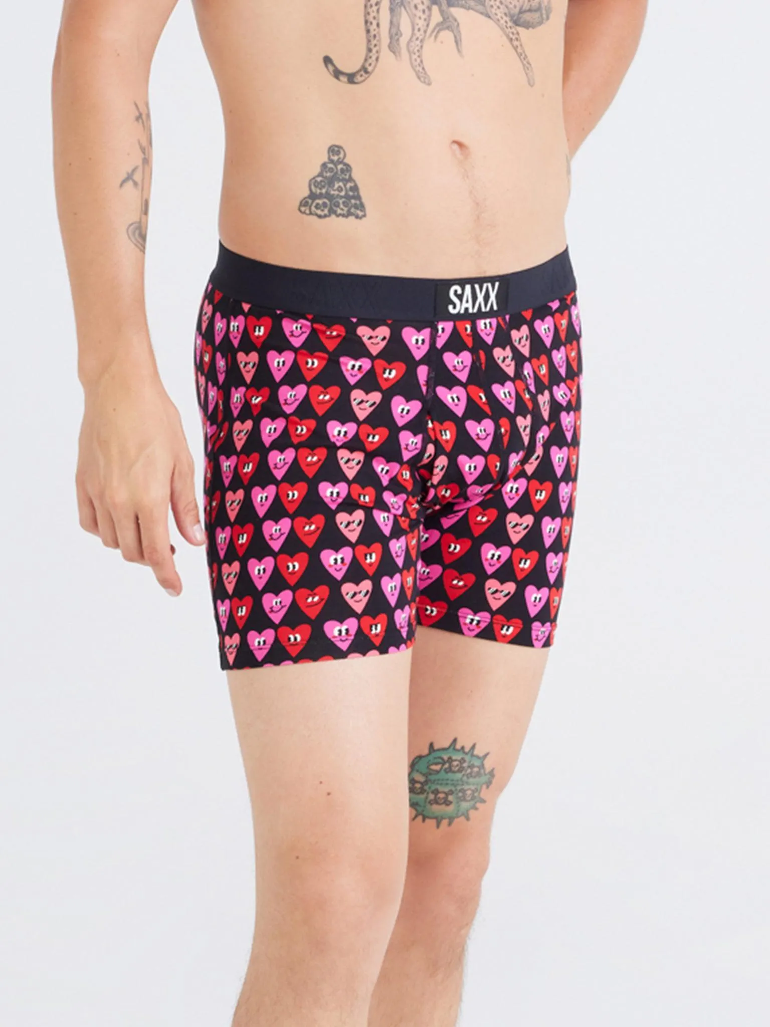 Signature Lace Low Rise Thong And Saxx Ultra Boxer Brief Let's Get It On sold by Hanky Panky product image thumbnail 4