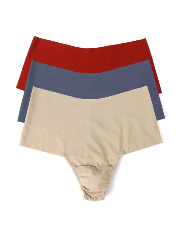 Breathesoft® High Rise Thong 3 Pack sold by Hanky Panky