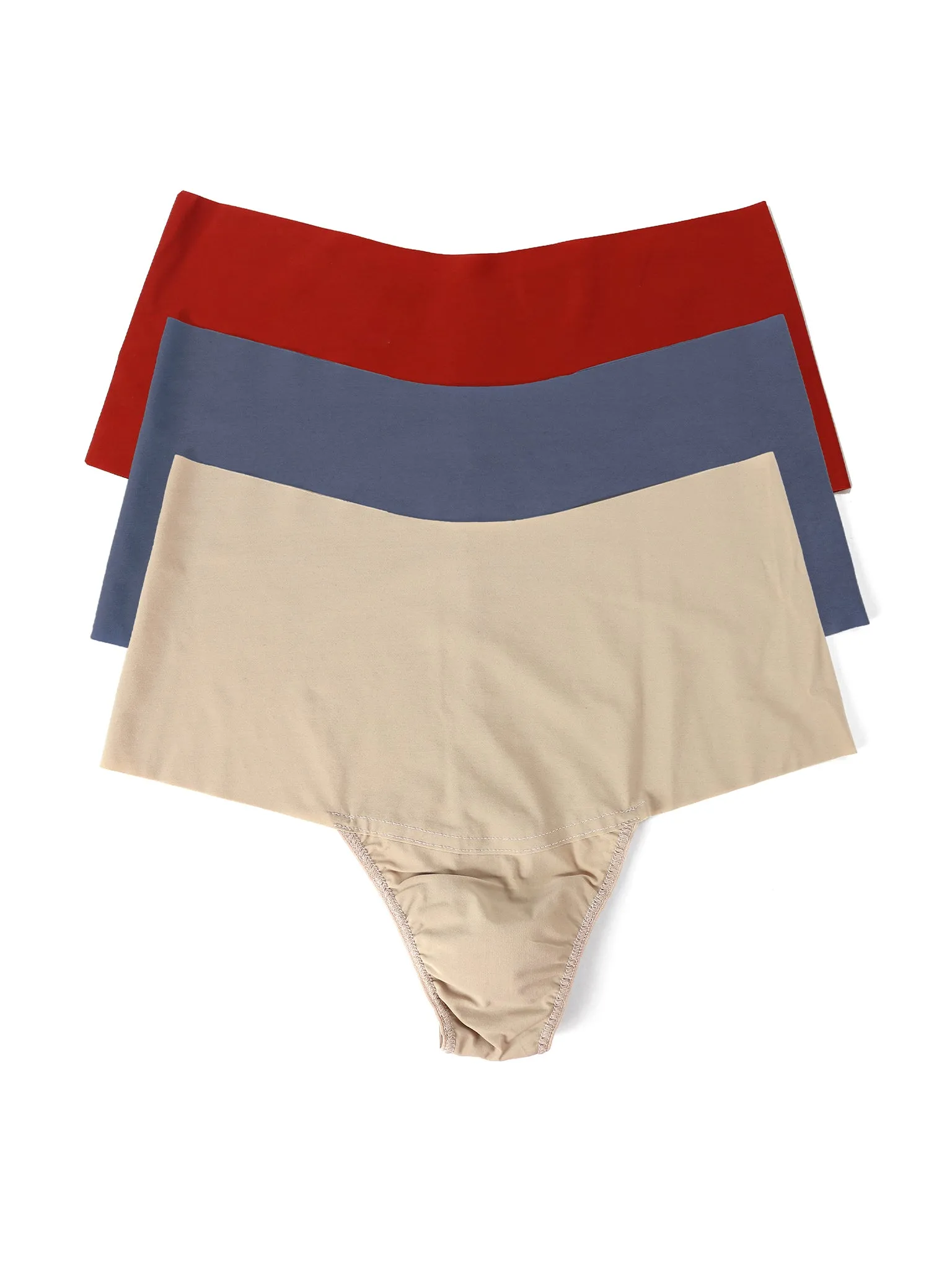 Breathesoft® High Rise Thong 3 Pack sold by Hanky Panky