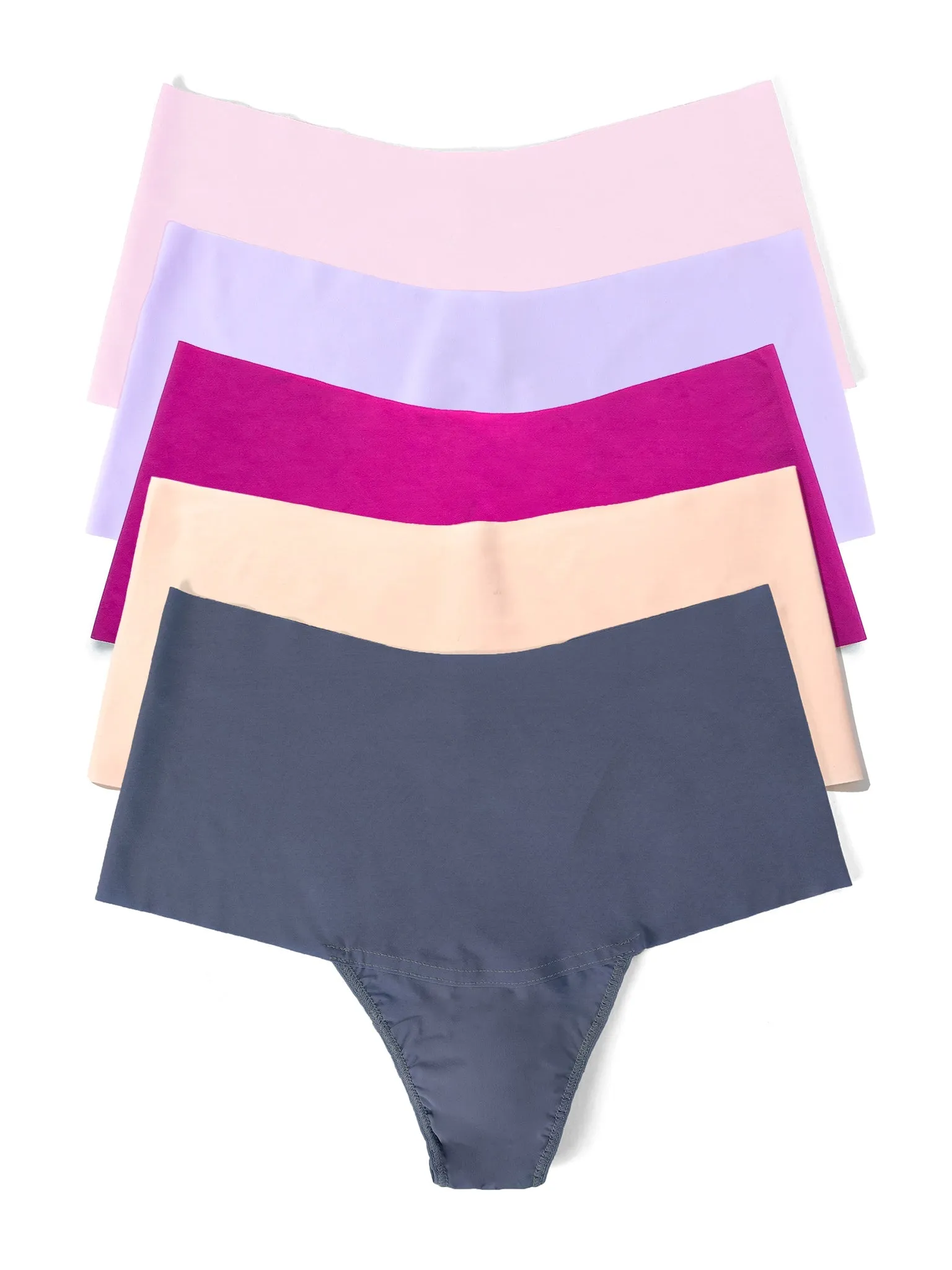 Breathesoft® High Rise Thong 5 Pack sold by Hanky Panky