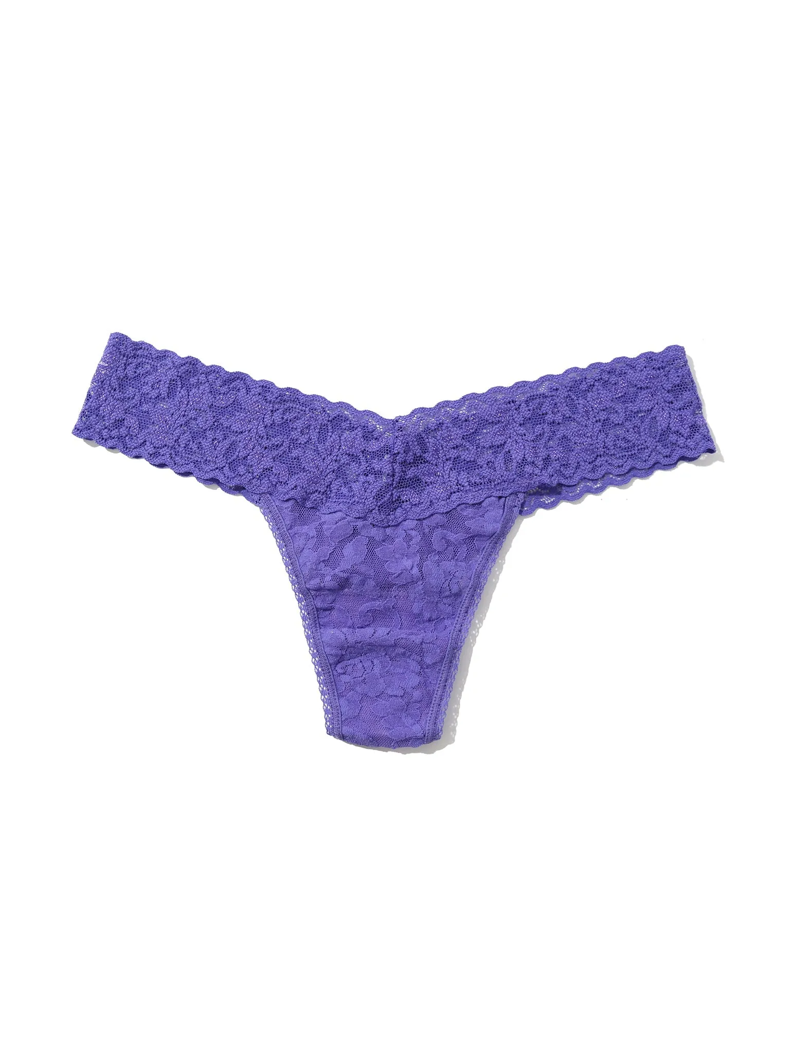 Signature Lace® Low Rise Thong Rose African Violet sold by Hanky Panky product image thumbnail 2