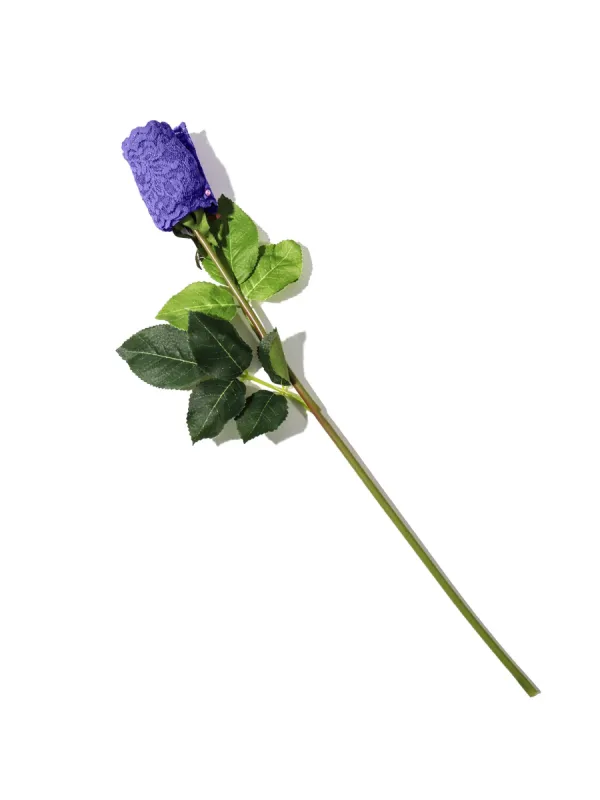 Signature Lace® Low Rise Thong Rose African Violet sold by Hanky Panky