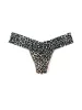 Printed Signature Lace® Low Rise Thong Classic Leopard sold by Hanky Panky