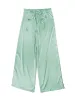 Satin Sleep Pant Green Tea Sale sold by Hanky Panky