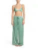 Satin Sleep Pant Green Tea Sale sold by Hanky Panky