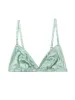 Satin Sleep Fashion Bralette Green Tea Sale sold by Hanky Panky