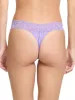 Supima® Cotton Low Rise Thong Grape Juice Purple Sale sold by Hanky Panky