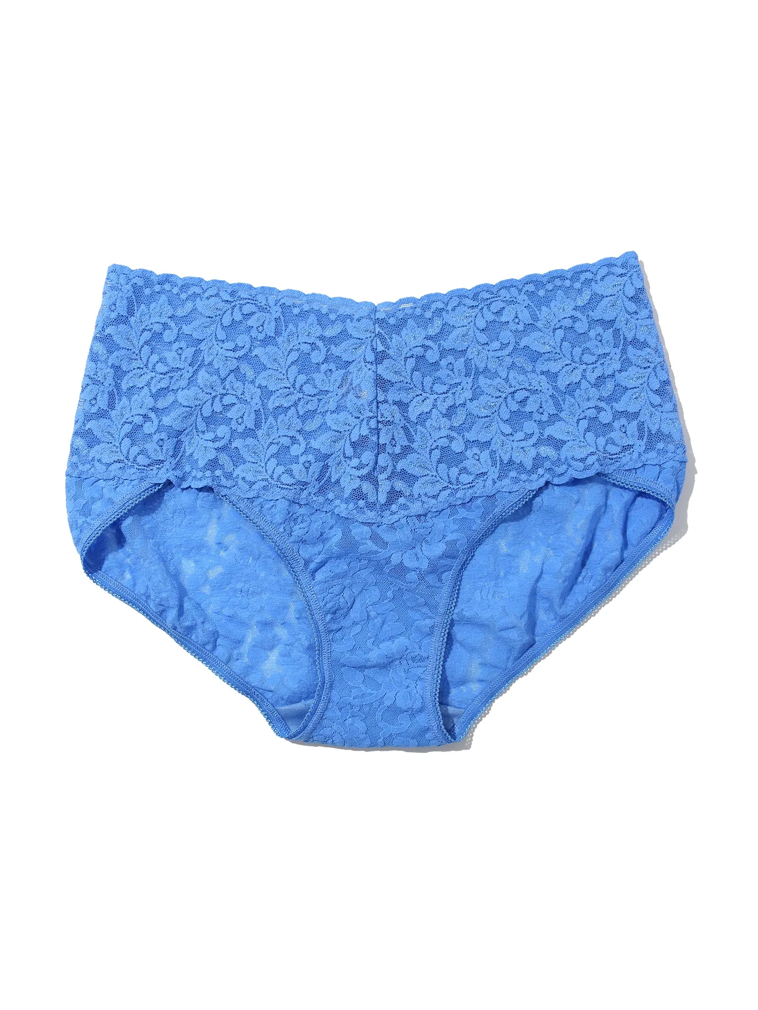 Retro Lace V-Kini Take The Plunge Blue Sale sold by Hanky Panky product image thumbnail 4