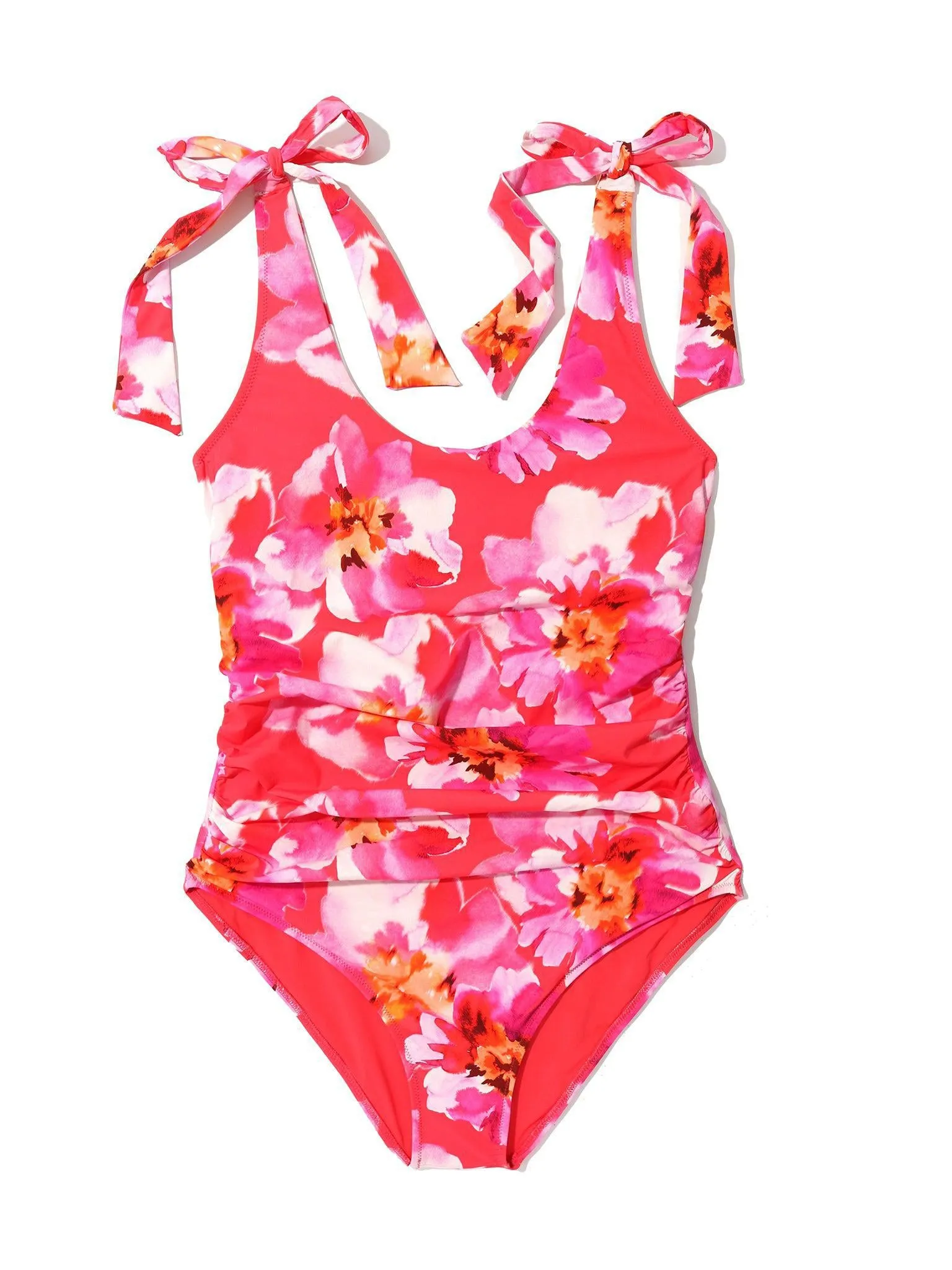 Ruched Bow One Piece Swimsuit Out Of Office Pink Black Friday Sale sold by Hanky Panky product image thumbnail 3