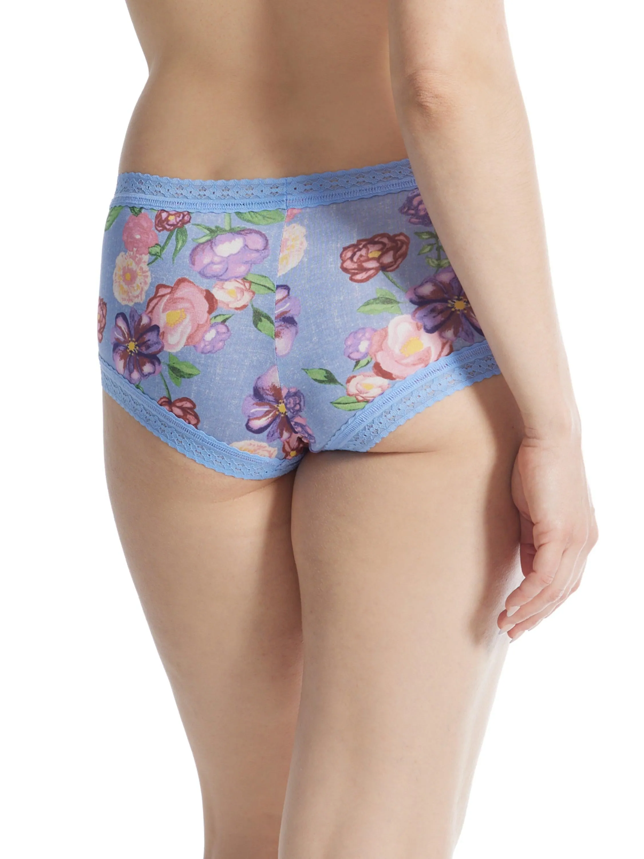 Printed DreamEase™ Boyshort Chatsworth House Gardens sold by Hanky Panky product image thumbnail 2