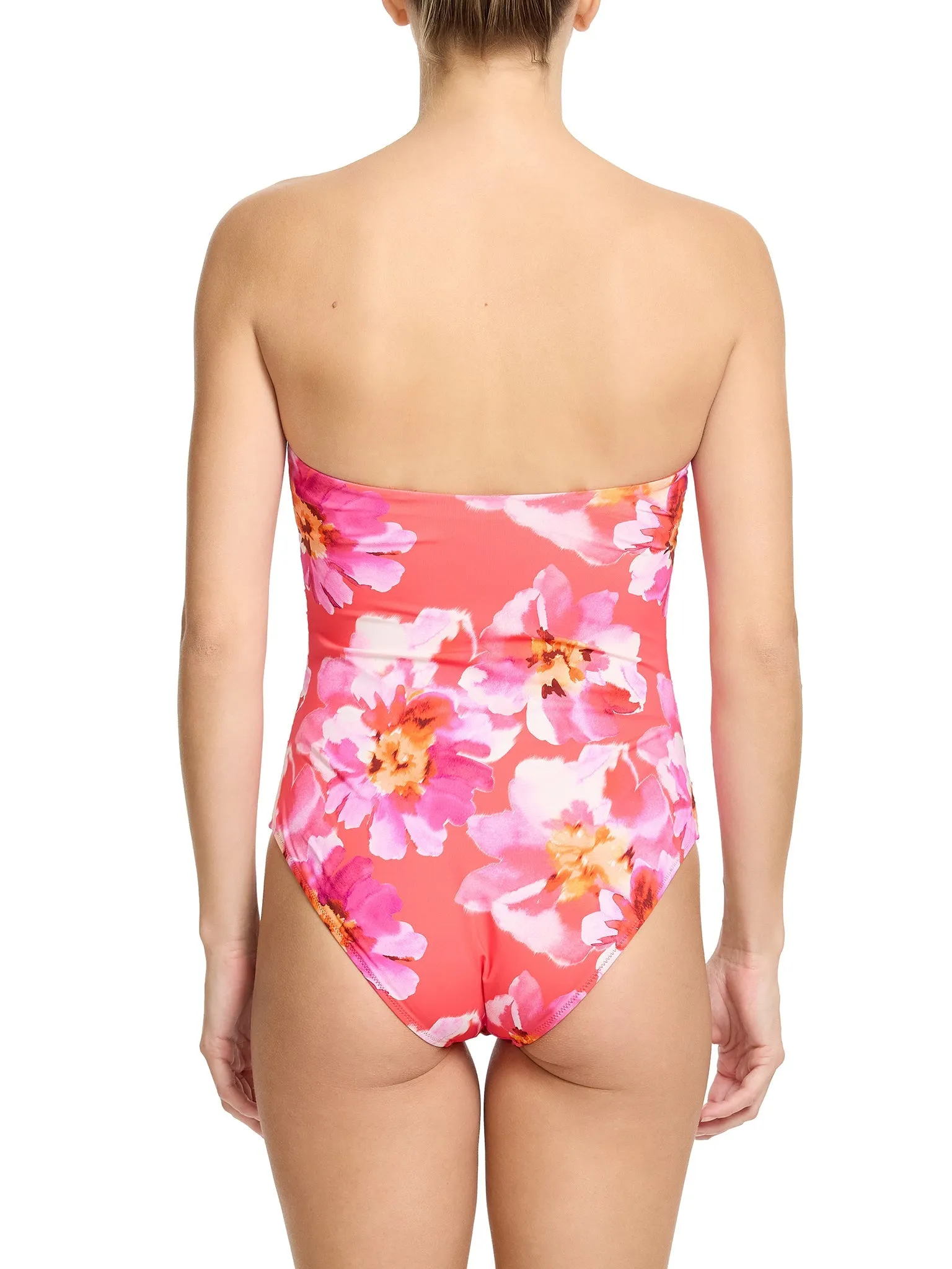 Bandeau One Piece Swimsuit Out Of Office Pink Sale sold by Hanky Panky product image thumbnail 2