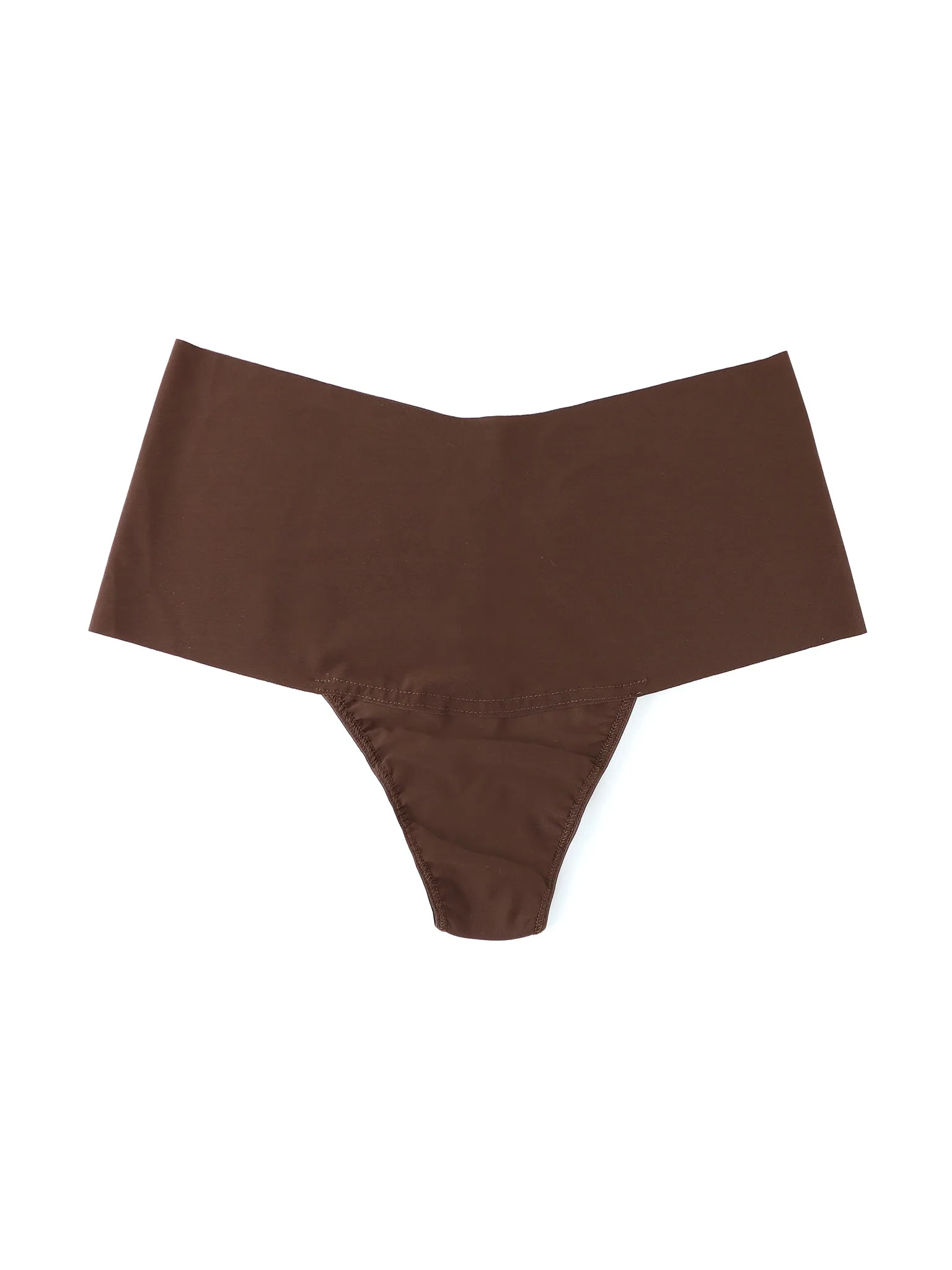 BreatheSoft® High Rise Thong Mahogany Black Friday Sale sold by Hanky Panky product image thumbnail 3