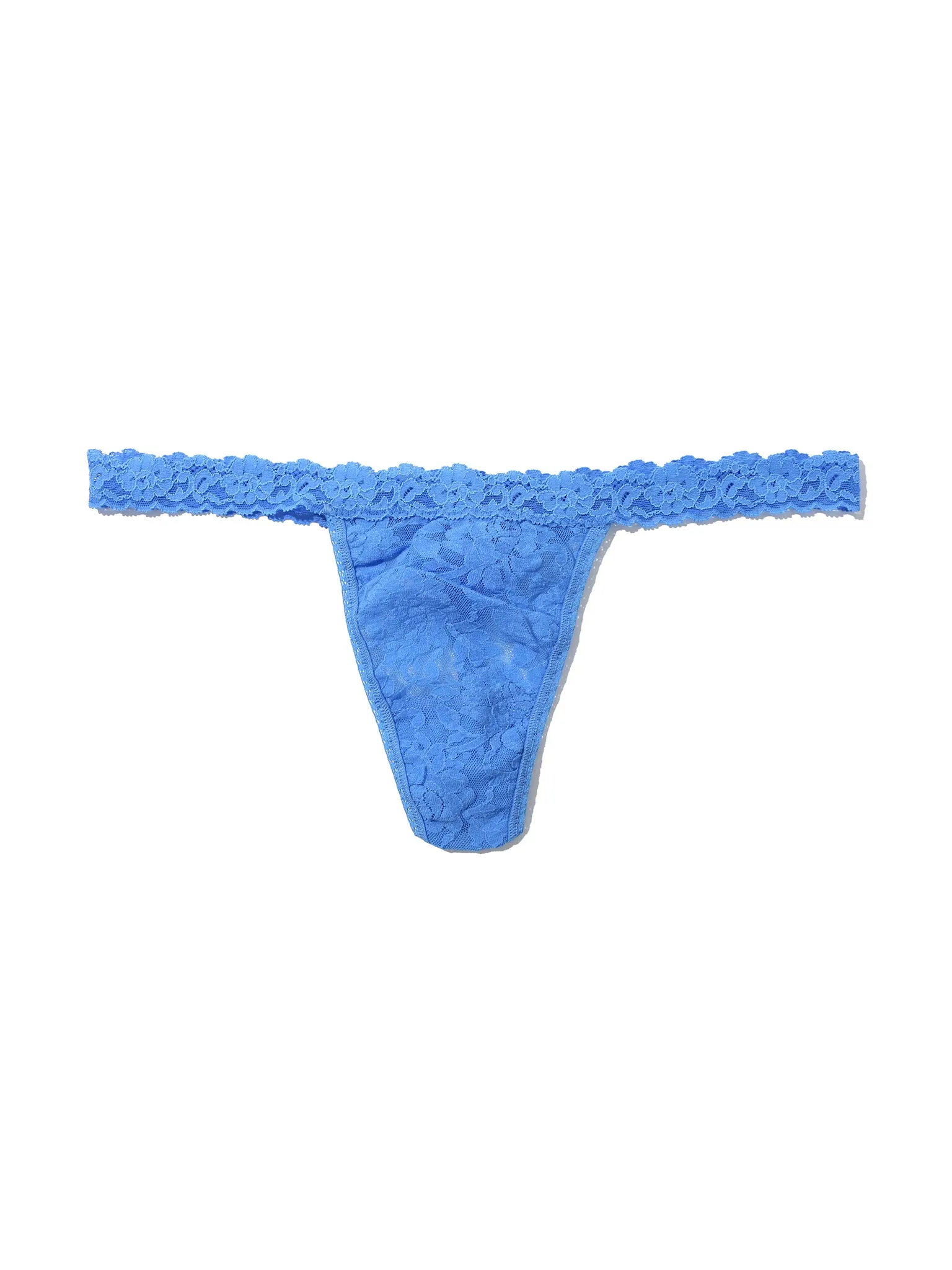 Signature Lace® G-String Take The Plunge Blue Sale sold by Hanky Panky product image thumbnail 3