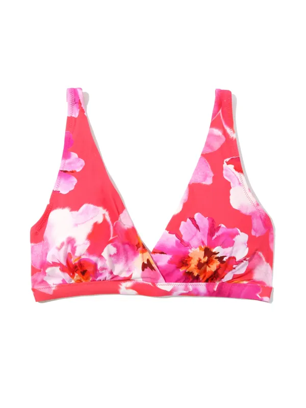 Plunge Swim Top Out Of Office Pink Sale sold by Hanky Panky