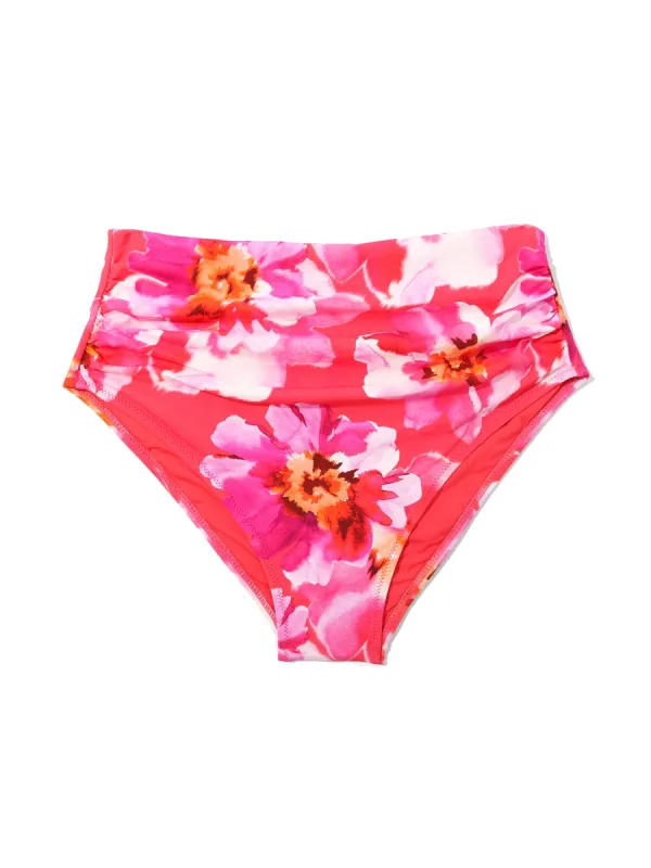 High Rise Cheeky Swimsuit Bottom Out Of Office Pink Sale sold by Hanky Panky