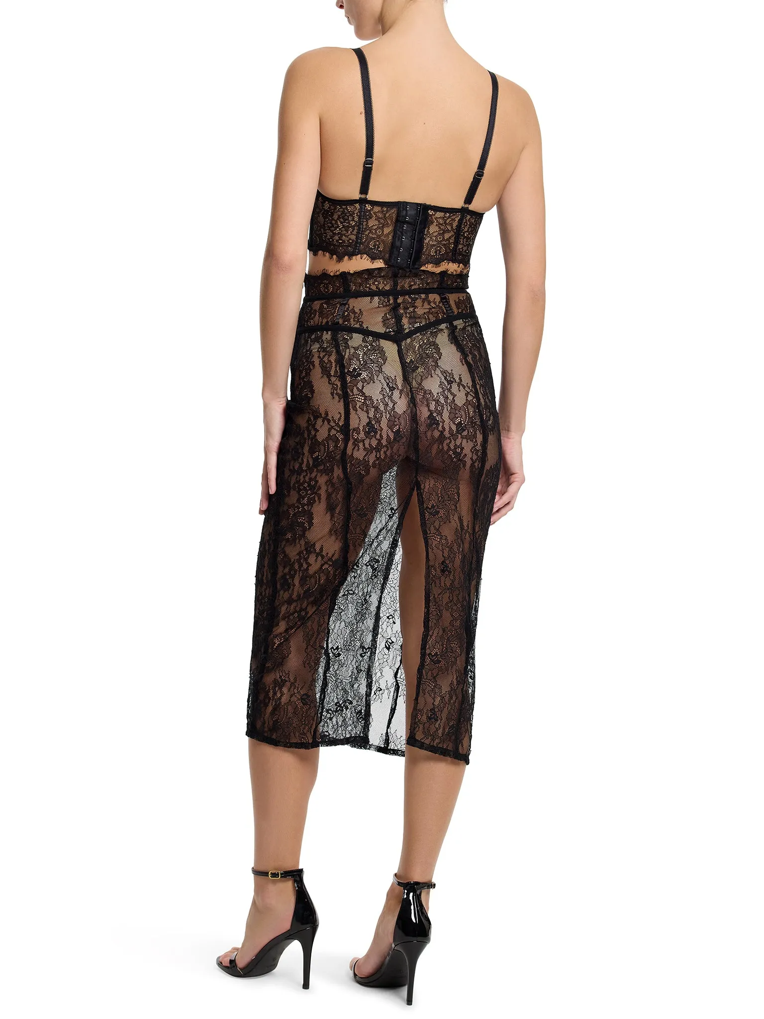 Sheer Seduction Underwire Bustier Black Sale sold by Hanky Panky product image thumbnail 2